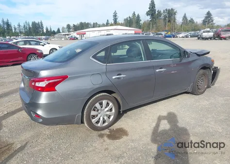 2016 Nissan Sentra S z USA, uszkodzony, nr VIN 3N1AB7AP9GY305728